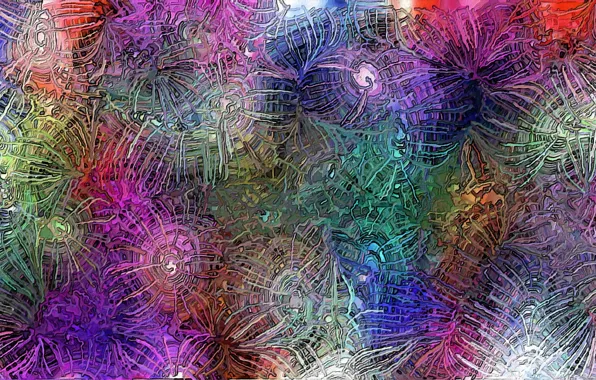 Abstraction, color, form