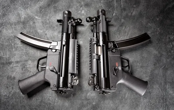 Picture background, Germany, pair, Heckler &ampamp; Koch, The gun, MP5