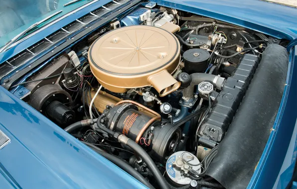 Cadillac, retro cars, 1958, Brougham, under the hood, Cadillac Eldorado, retro cars, Cadillac Eldorado Brougham