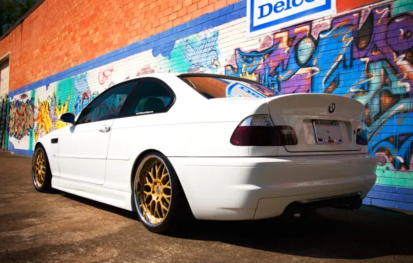 Picture tuning, BMW, BMW, white, E46