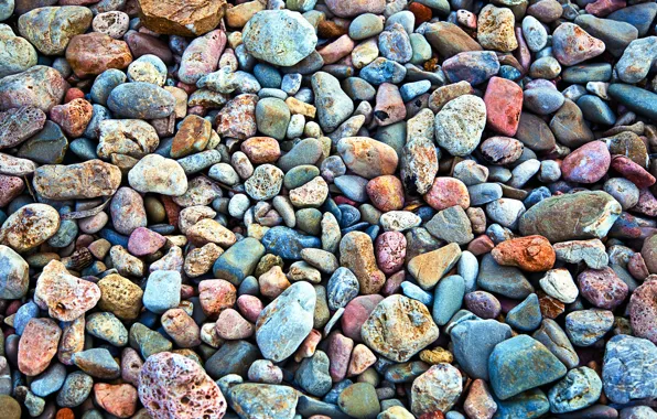 Picture macro, stones, photo, stone, texture, texture, sea