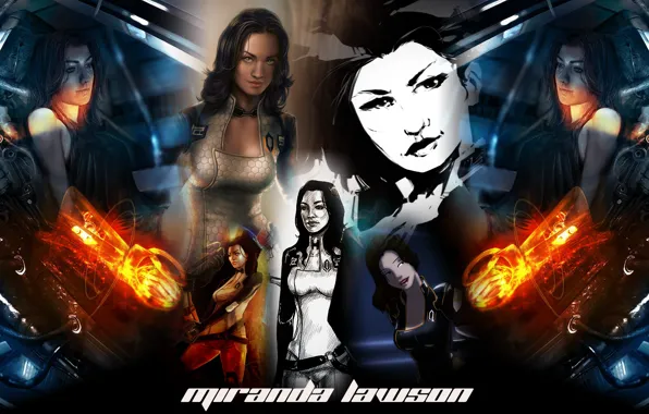 Face, mass effect, Miranda