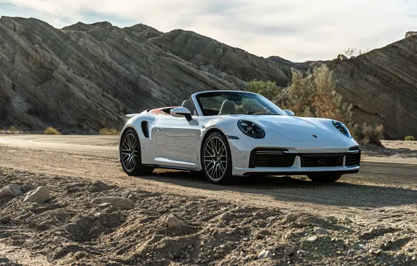 Road, stones, rocks, 911, Porsche, Porsche, Turbo, Cabriolet