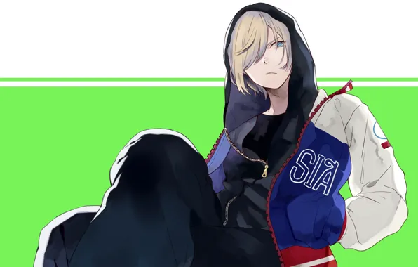 Hood, windbreaker, Yuri on the ice, Yuri Plesetskiy, Yuri On Ice, sportsmen