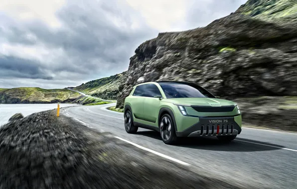 Picture Concept, Road, The concept, Movement, Skoda, Electric, 2022, eMobility