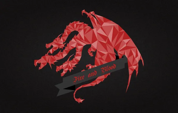 Picture red, dragon, A Song of Ice and Fire, Game of Thrones, House Targaryen, Fire and …