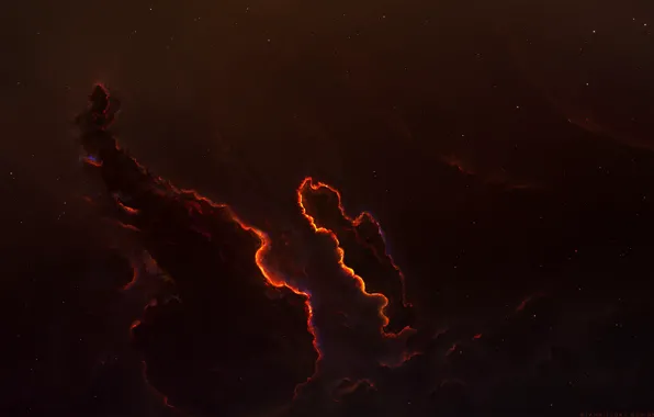 Stars, Space, Nebula, Style, Fantasy, Art, Stars, Space