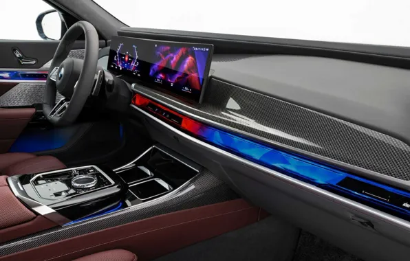 Picture BMW, interior, BMW 7 Series, G70, G71