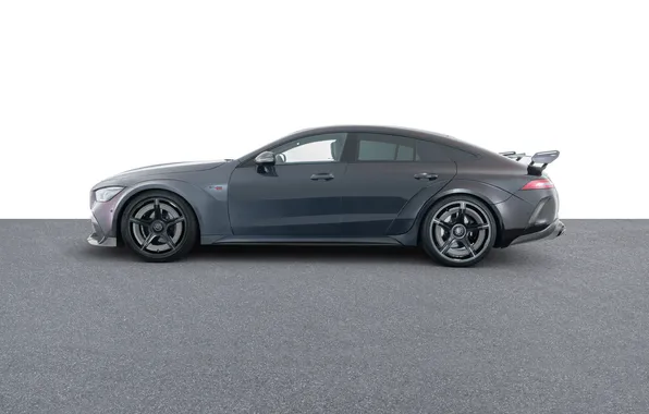 Mercedes, Brabus, Blue, AMG, Side, Mercedes - Benz, AMG GT, Brabus Rocket 1000 Graydiant