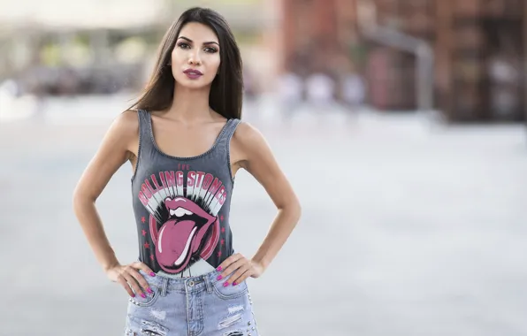 Summer, look, face, model, hair, jeans, Mike, Daniela