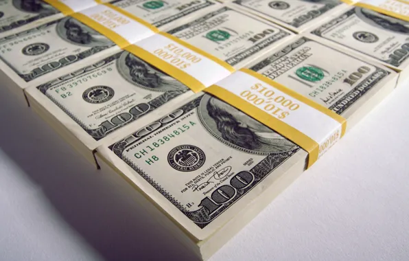Green, USA, 100, bank, $