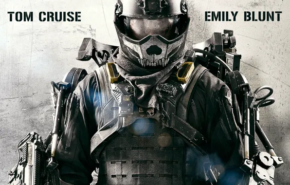 Picture action, Fiction, Emily Blunt, Tom Cruise, Edge of Tomorrow, Edge of tomorrow