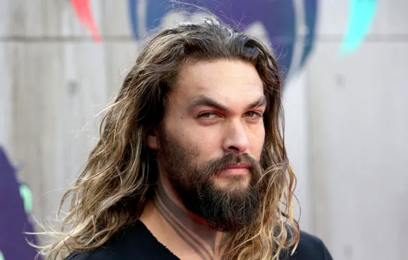Look, face, beard, actor, Jason Momoa, Jason Momoa