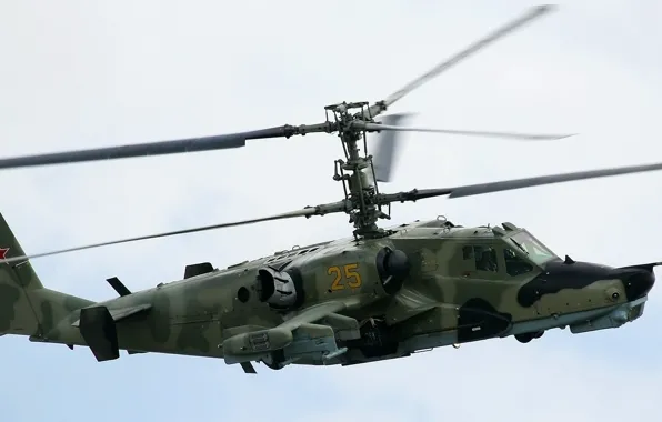 Picture military, flight, helicopter, ka-50