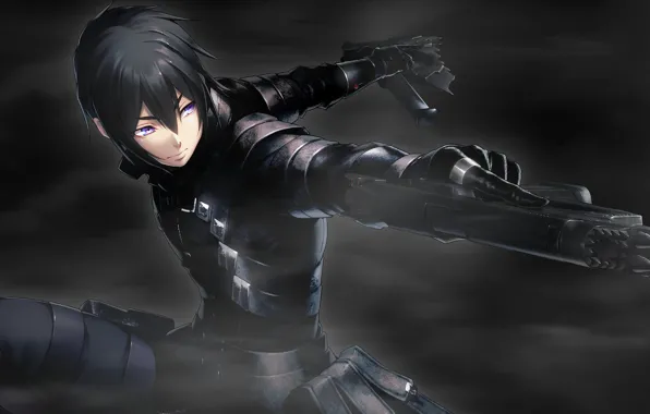 Picture weapons, Tokyo Necro, manga, art, guy