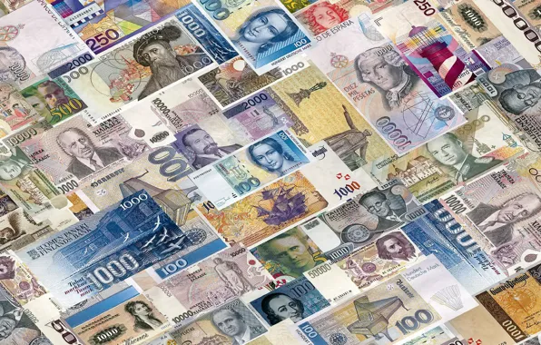 Money, currency, banknotes