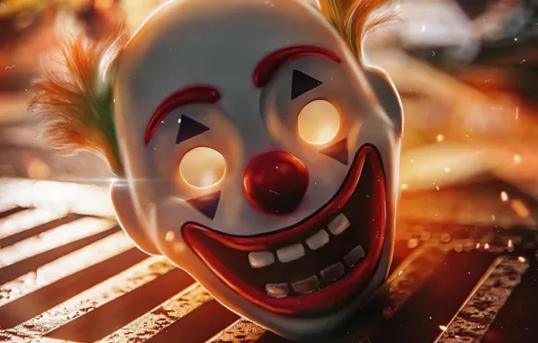 MASK, SMILE, clown