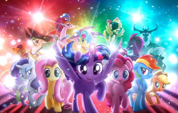 Picture wings, My Little Pony, animated film, pony, animated movie, My Little Pony The Movie
