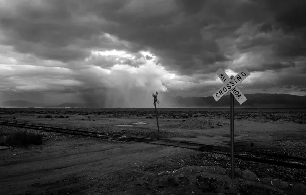 Road, night, the darkness