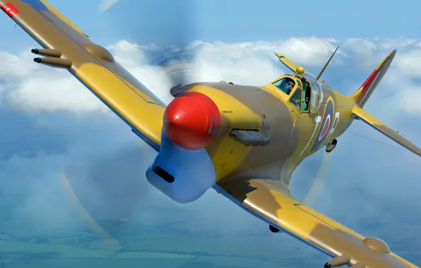 Fighter, Spitfire, Supermarine Spitfire, RAF, The Second World War, Supermarine Spitfire Mk.Vc