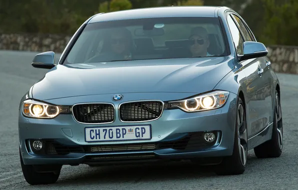 Light, lights, BMW, front view, ActiveHybrid 3