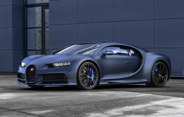 Parking, supercar, bugatti, car, chiron