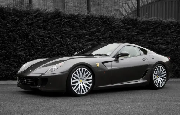 Picture auto, black and white, Ferrari, Project Kahn