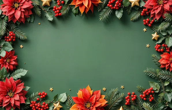 Decoration, background, balls, Christmas, New year, golden, new year, Christmas