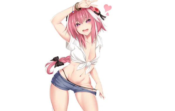 Smile, shorts, topic, Fate - Apocrypha, Fate Apocrypha, Astolfo