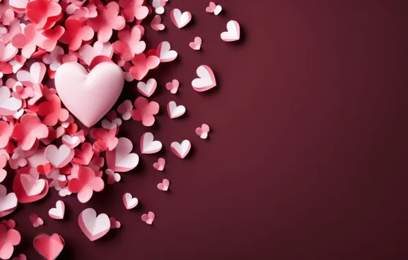 Love, holiday, heart, heart, hearts, heart, congratulations, Valentine's Day