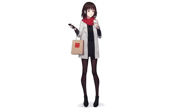 Girl, style, lady