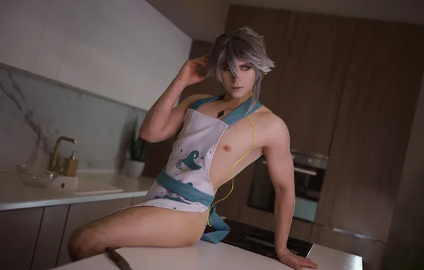 Style, guy, cosplay, cosplay, Genshin Impact, Grayson, GraysonFin cosplay, GraysonFin