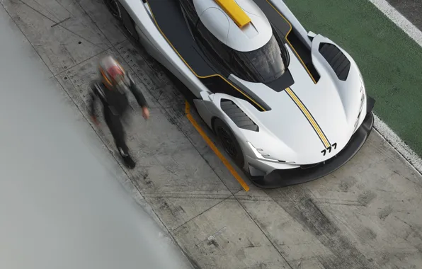 Picture close-up, 2023, 777 hypercar