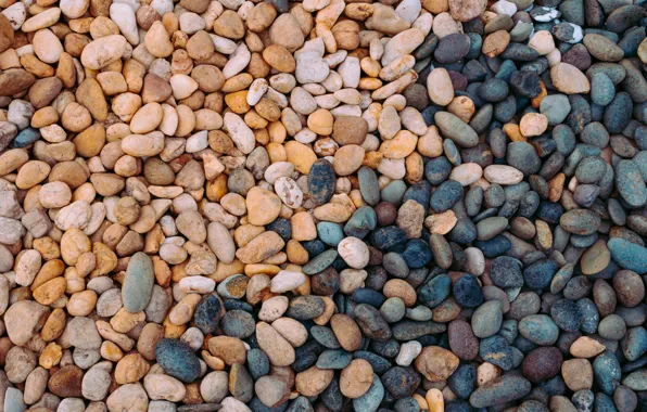 Beach, pebbles, stones, background, beach, texture, marine, sea