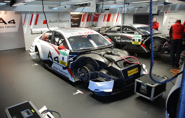 Audi, garage, DTM