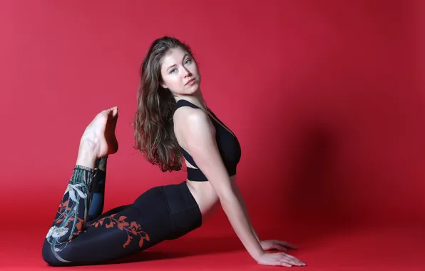 Picture girl, pose, cutie