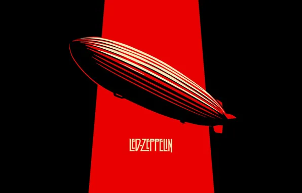 Picture the airship, rock band, Led Zeppelin, British, Iron Zepellin