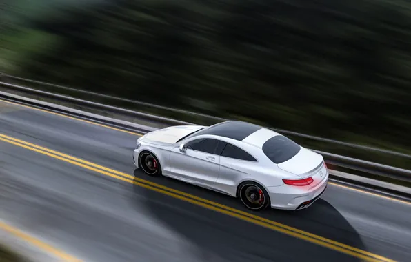 Mercedes-Benz, White, Machine, Mercedes, Car, Render, AMG, Rendering