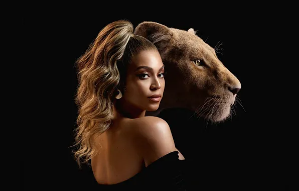 Wallpaper The Lion King, The Lion King, lioness, girl