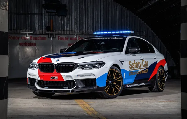 Picture MotoGP, 2018, flashers, Safety Car, BMW M5