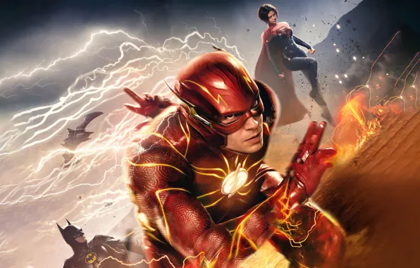 Poster, Batman, Bruce Wayne, Flash, The Flash, Barry Allen, Ezra Miller, Ezra Miller