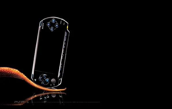 Octopus, black, psp