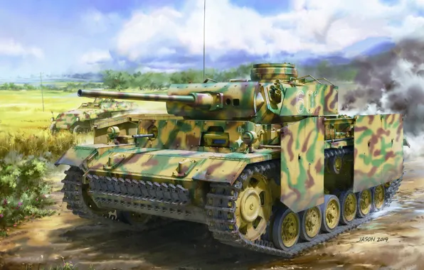 Tank, APC, Tank weapon, The Wehrmacht, Panzerkampfwagen III, PzKpfw III, Sd Kfz 251