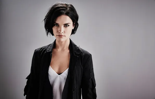 Picture background, makeup, actress, brunette, jacket, hairstyle, photographer, Jaimie Alexander