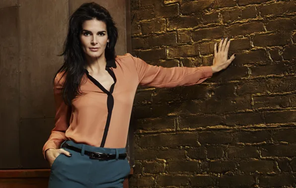 Picture pose, model, figure, actress, brunette, girl, background, model