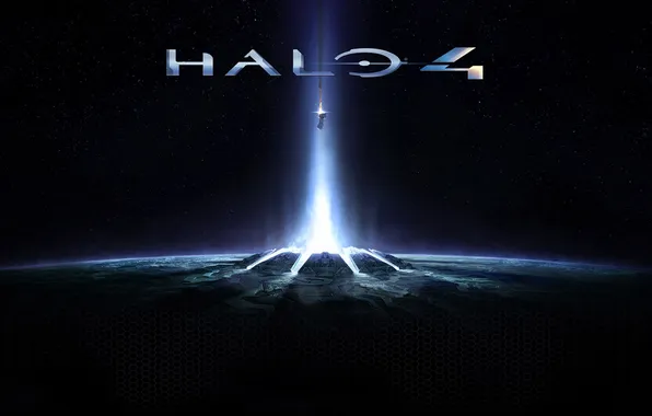 Picture space, stars, shooter, Halo 4