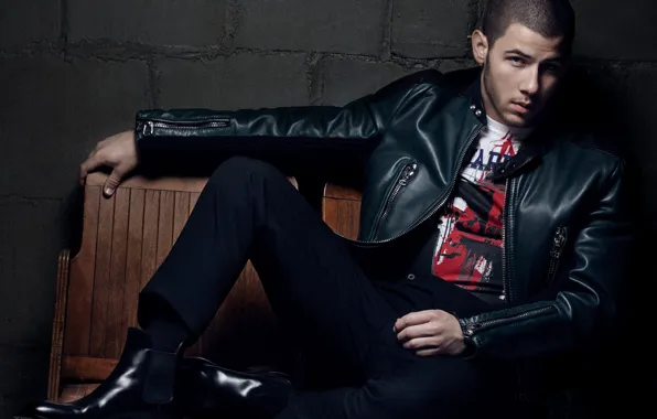 Pose, jacket, actor, photoshoot, singer, kozhanka, 2016, Essential Homme
