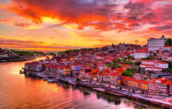 Picture river, Portugal, Portugal, port, Porto