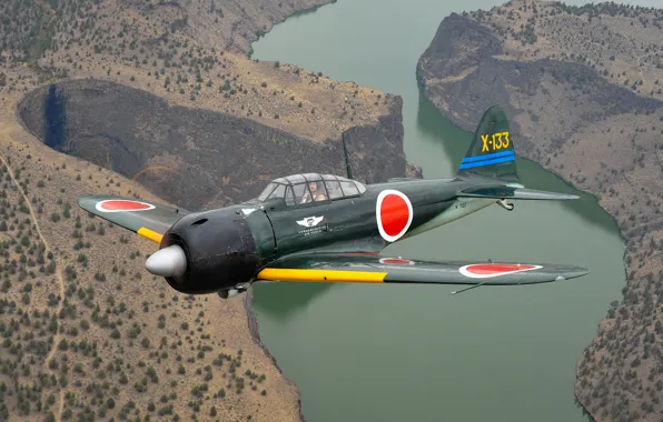 Fighter, Japanese, deck, easy, A6M3 Zero