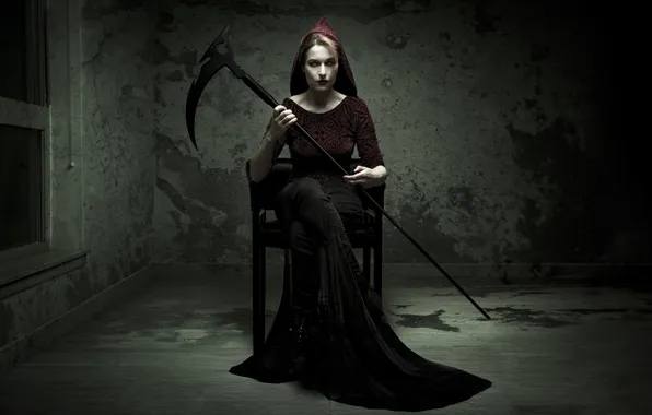 Girl, death, braid